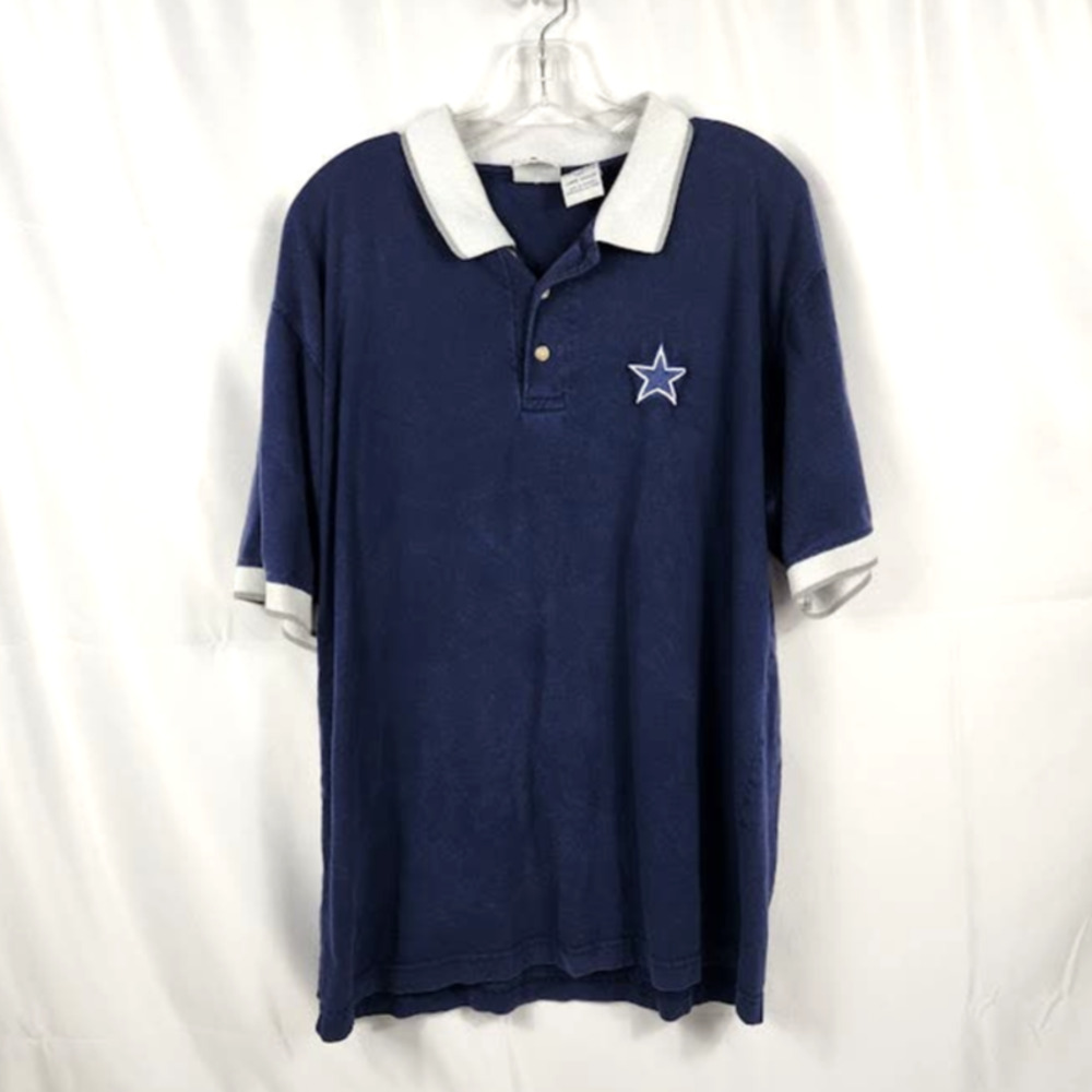 VTG Dallas Cowboys L Polo 1999 Edge NFL